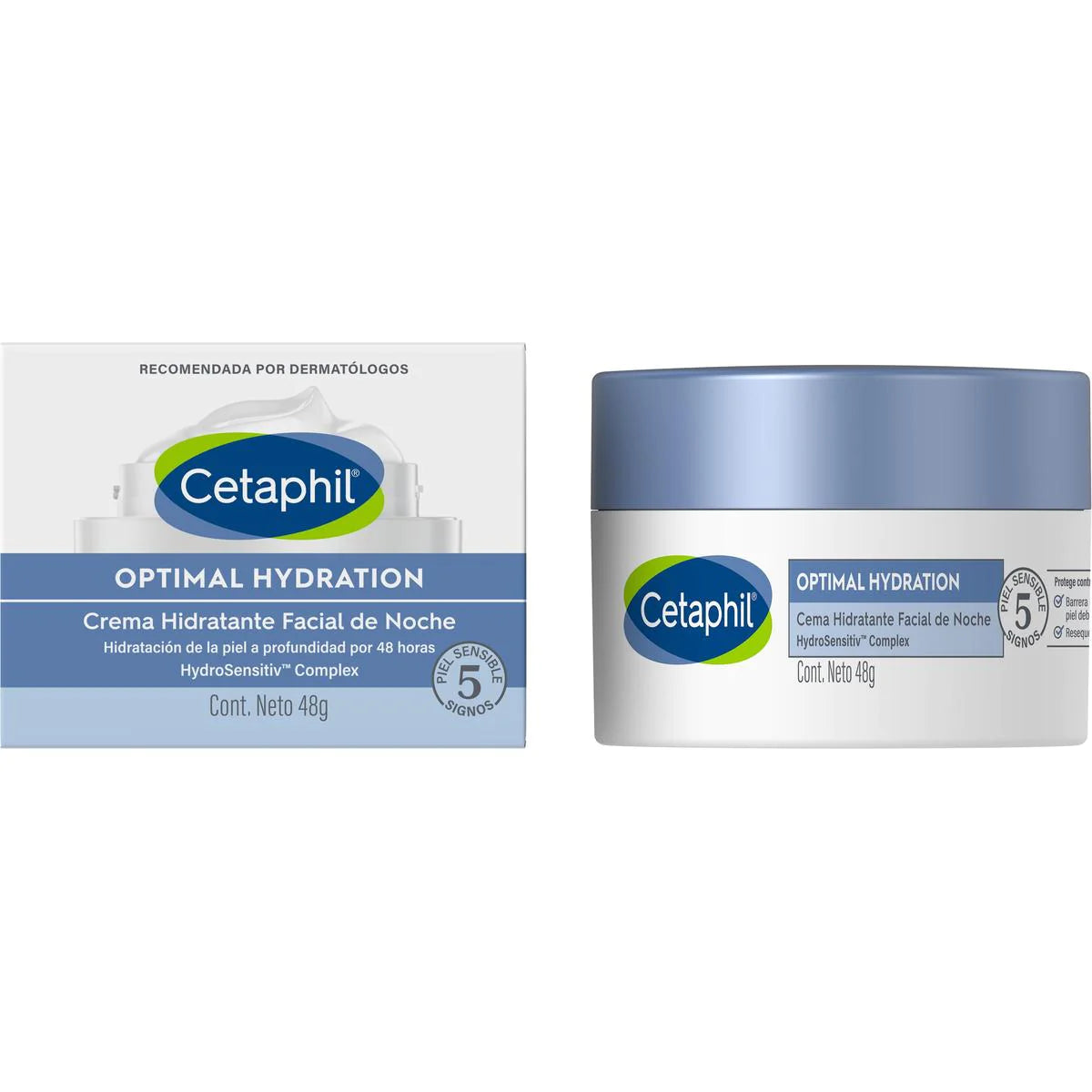 Cetaphil Optimal Hydration Crema Facial Noche 48g