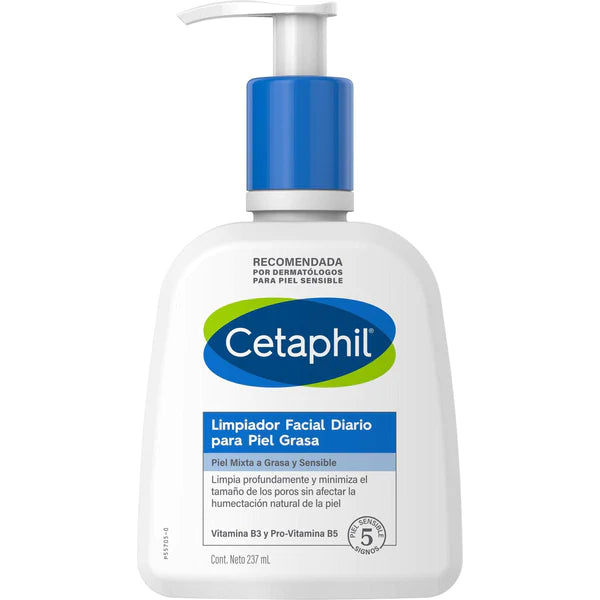 Cetaphil Limpiador Facial Diario para Piel Grasa 237ml