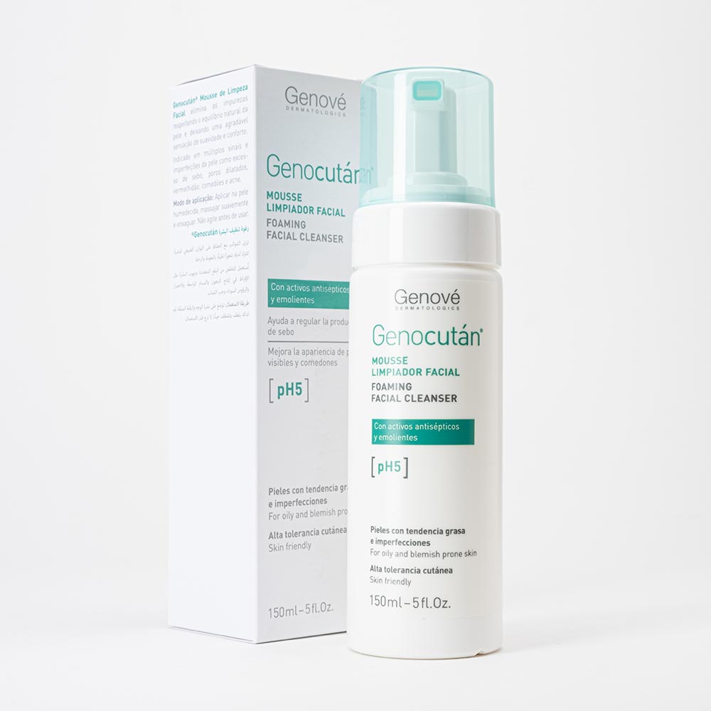 Genocután Mousse Limpiador Facial 150ml