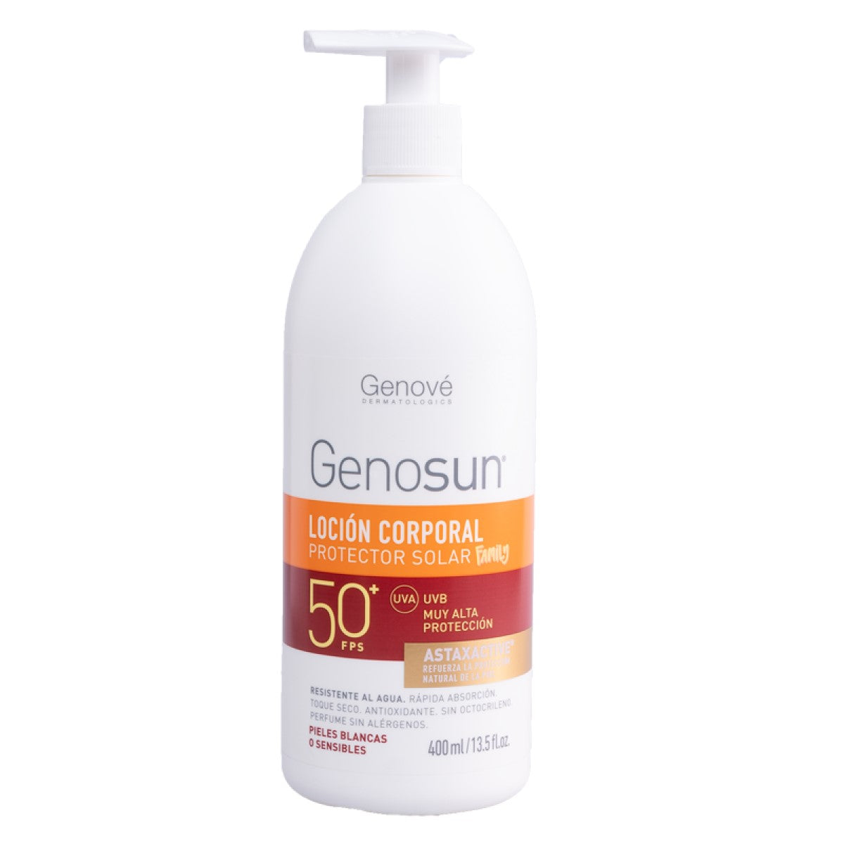 Genosun Protector Solar Family Loción  FPS50+ 400ml