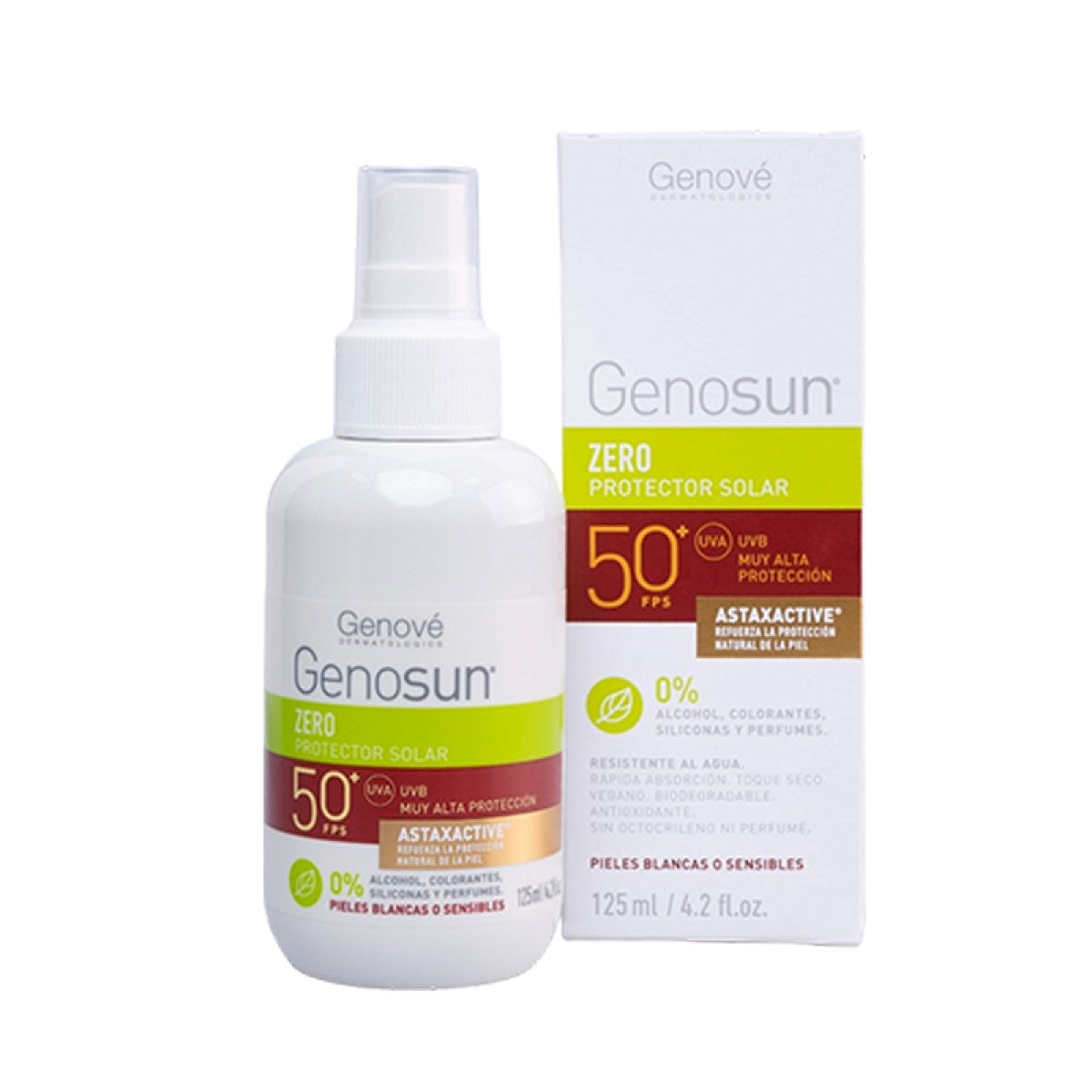 Genosun ZERO Protector Solar Spray SPF50+ 50ml