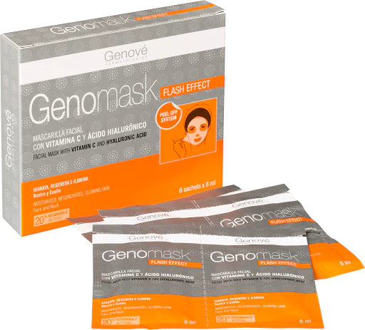 Genomask Mascarilla Facial Genové 6 Sobres x 8ml