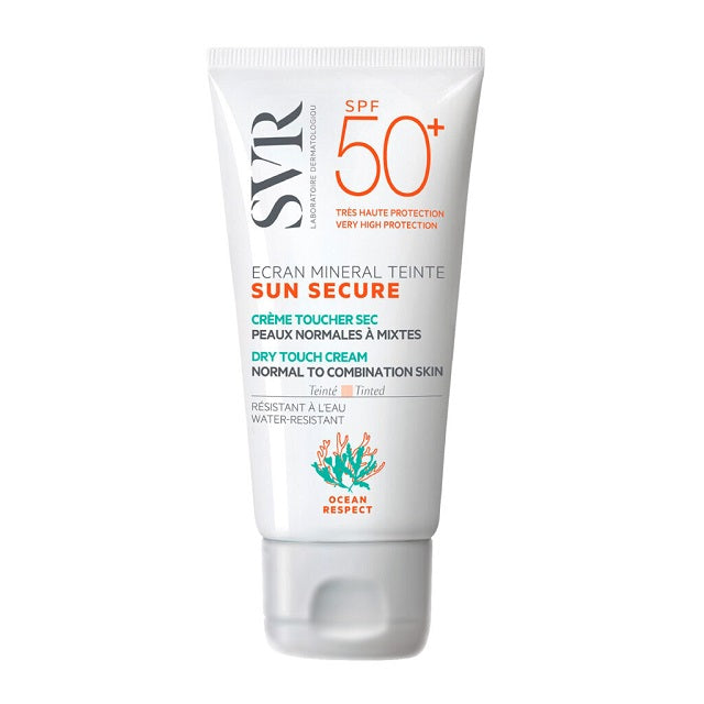 Sun Secure Ecran Mineral Teint Dry Touch SPF50+ 60grs