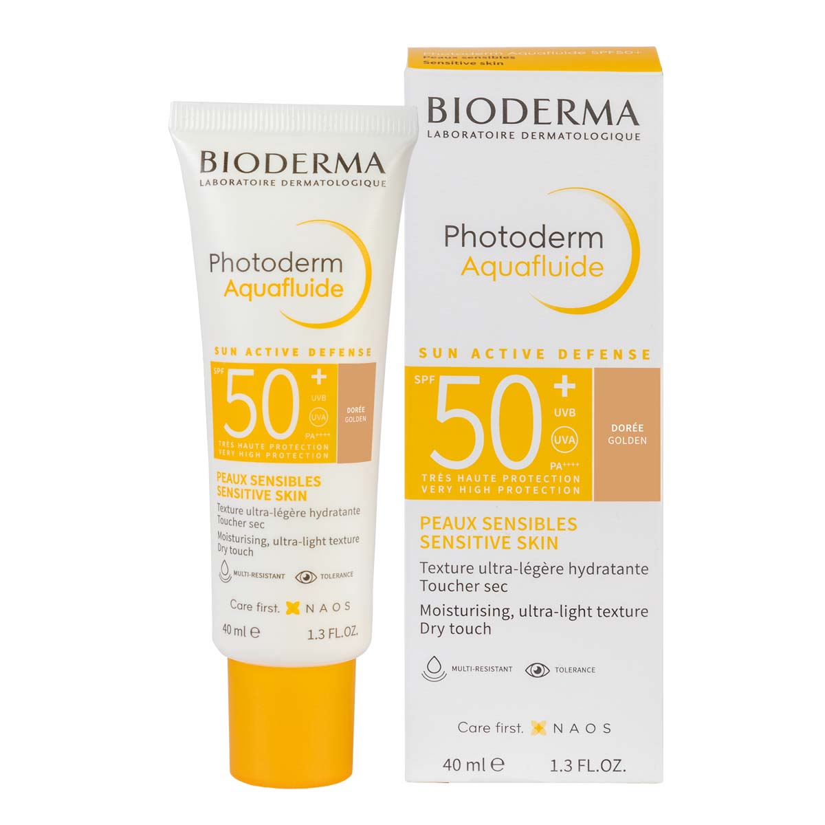 Photoderm Aquafluido Tinte Dorado SPF50+ 40ml