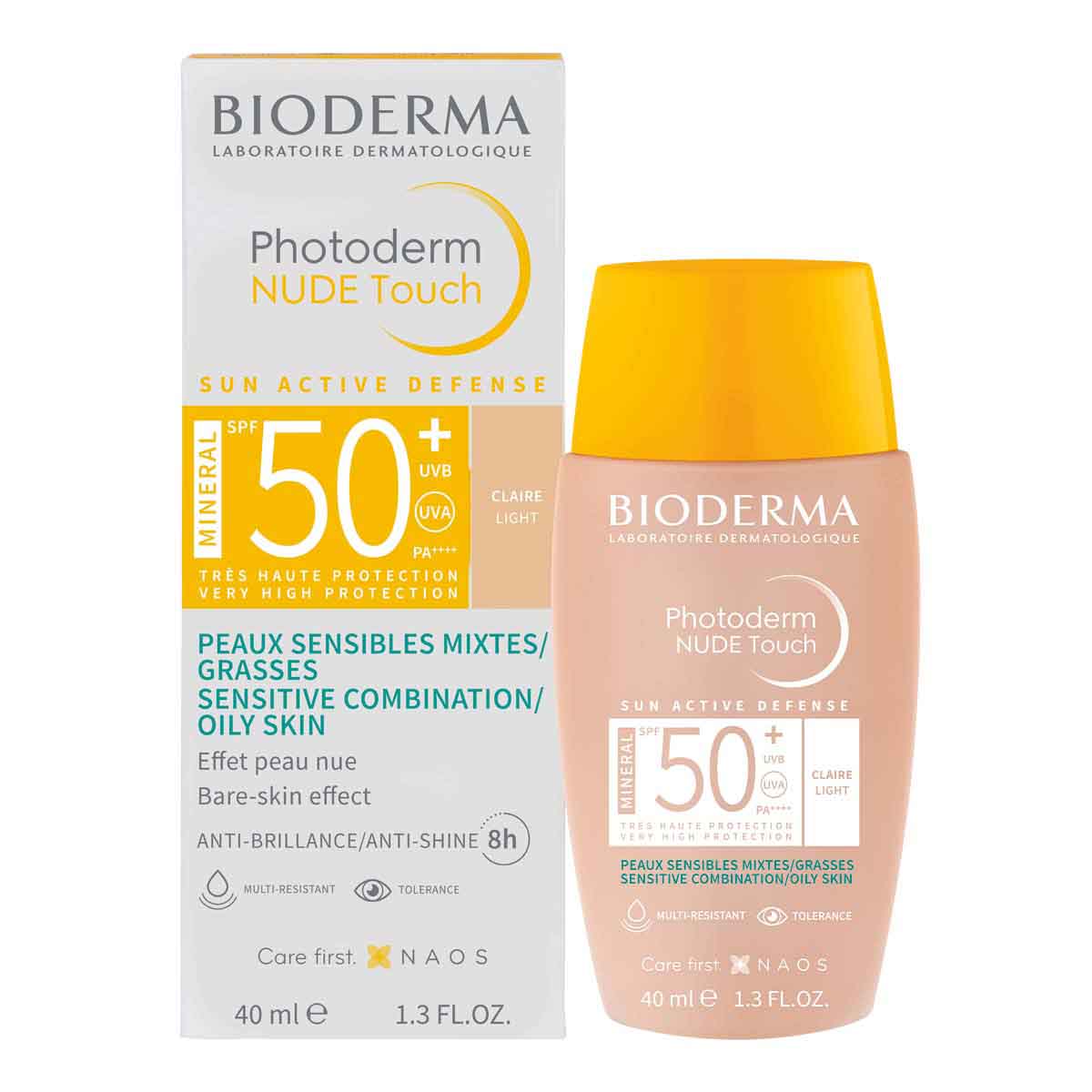 Photoderm Nude Touch Tono Claro SPF50+ 40ml