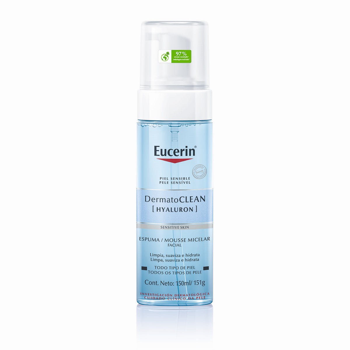 Dermatoclean [Hyaluron] Espuma Micelar 200ml