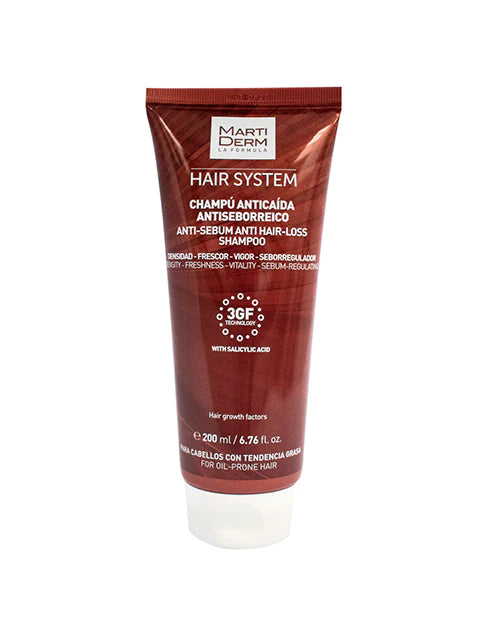 Hair System Champú Anticaída Antiseborreico 200ml